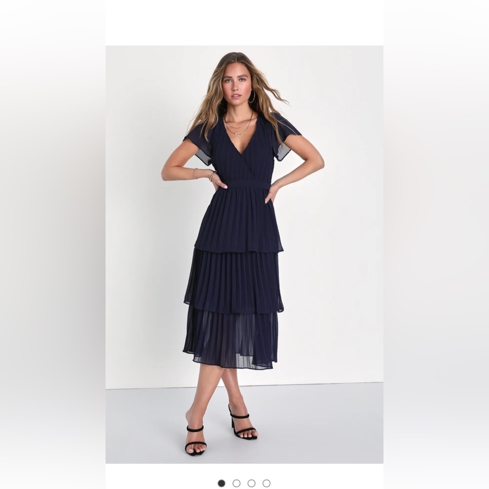Lulus Navy Dress